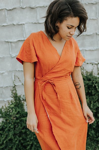 Sew to Grow - Charli Anne Wrap Dress