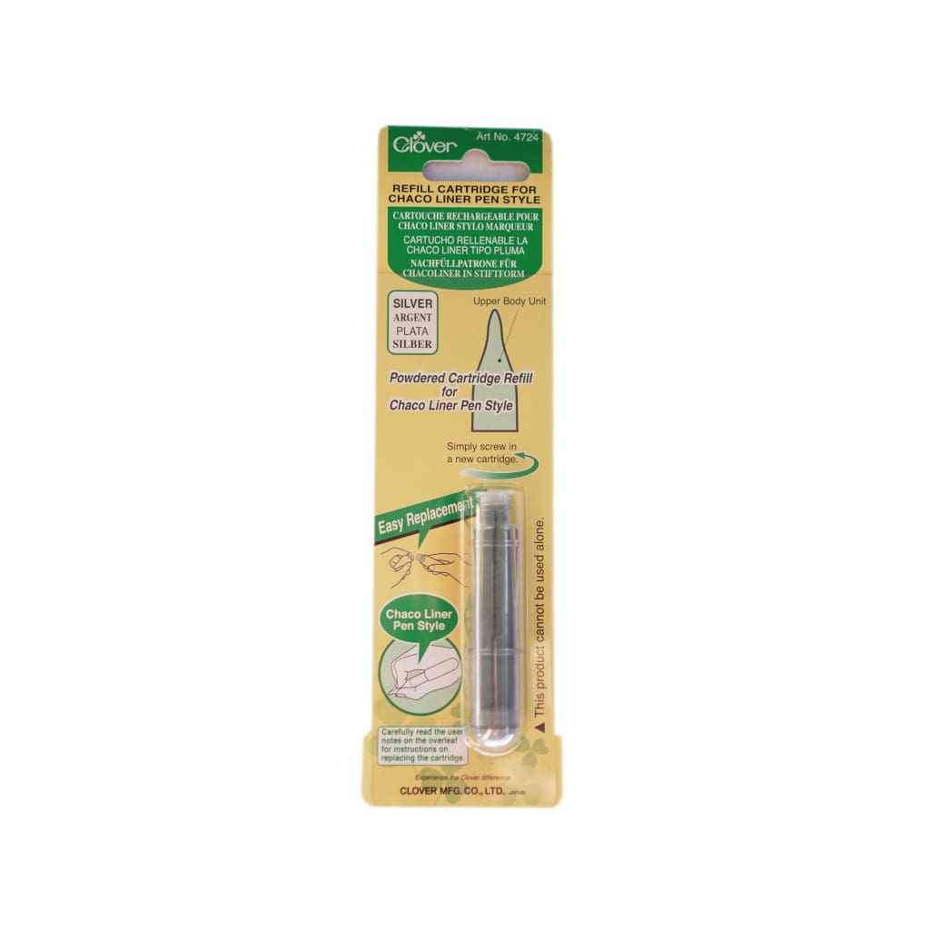 Clover - Chaco Liner Pen Refill In Silver
