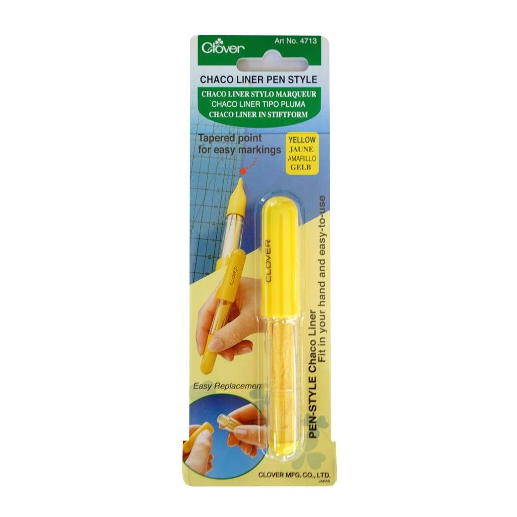 Clover - Chaco Liner Pen Style In Yellow - All Products