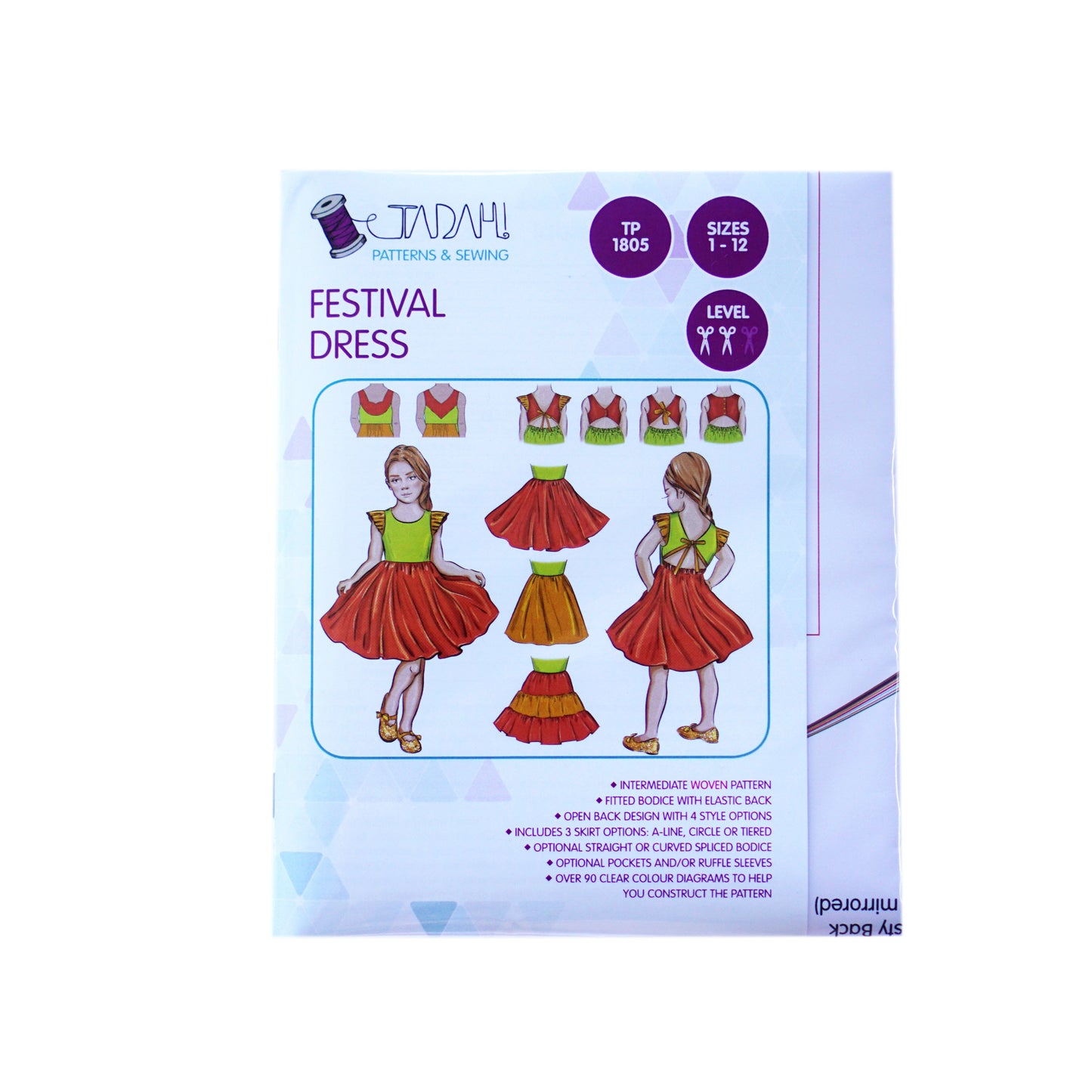 Tadah! Patterns - Festival Dress Pattern