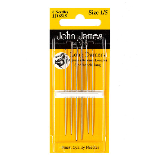John James - Long Darners / Darning Needles