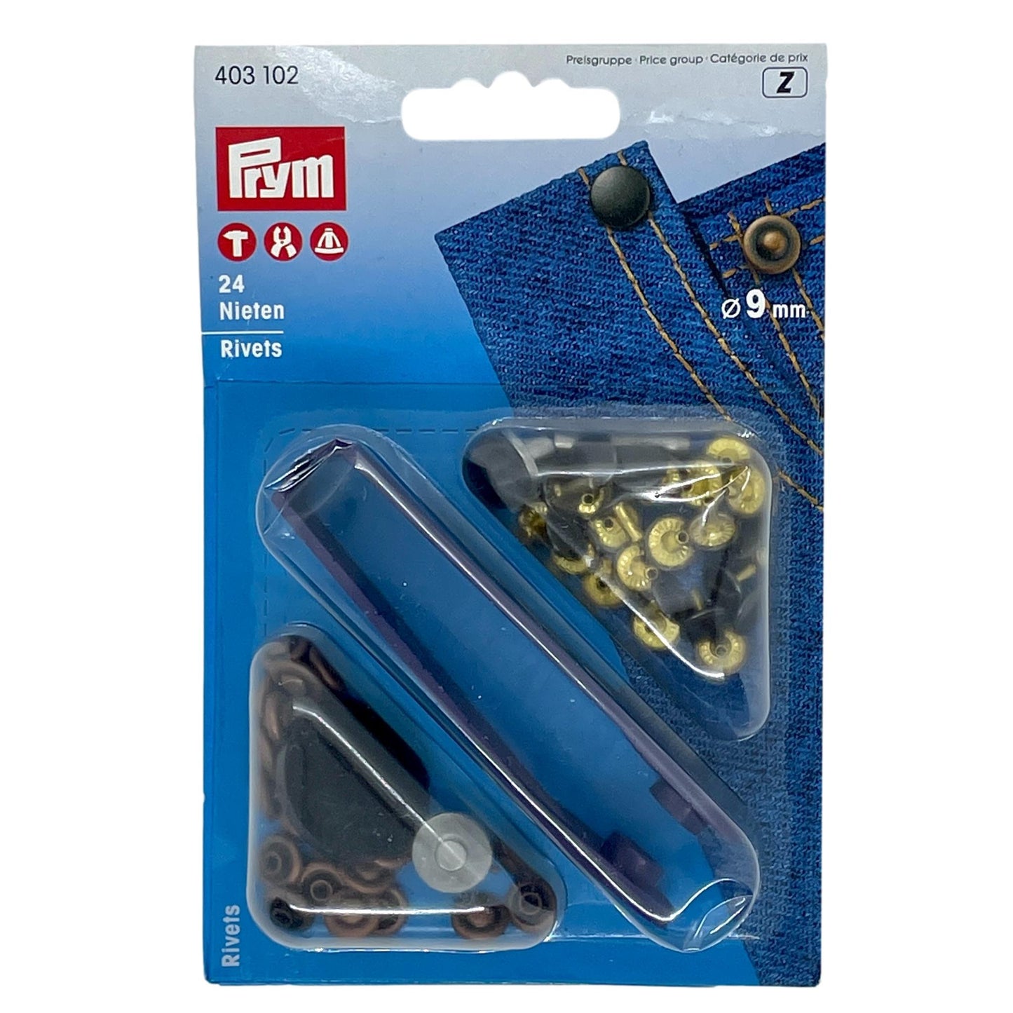 Prym - Rivets - 9mm