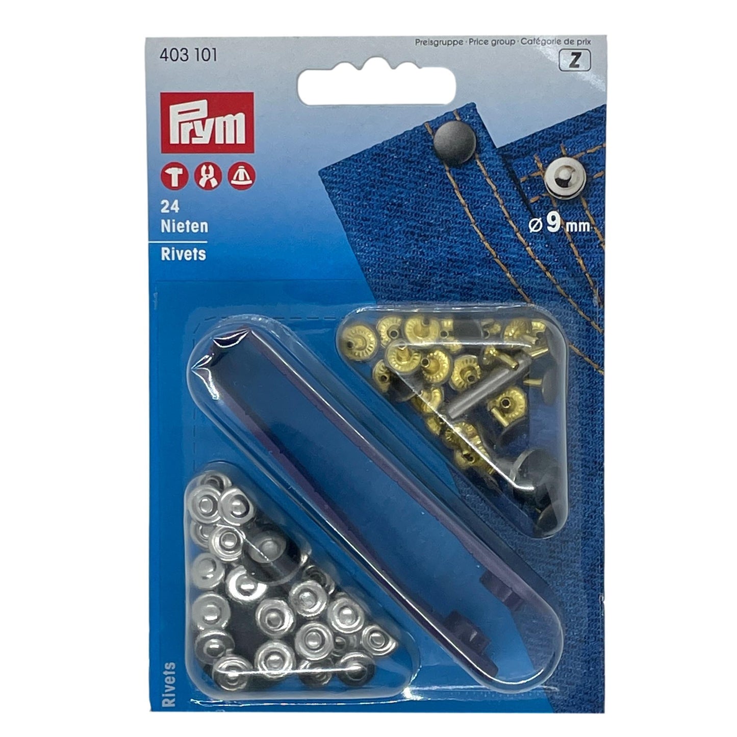 Prym - Rivets - 9mm