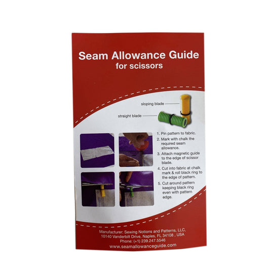 Seam Allowance Guide For Scissors