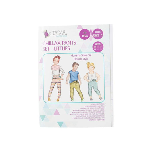 Tadah! Patterns - Chillax Pants Set - Littlies - All Products