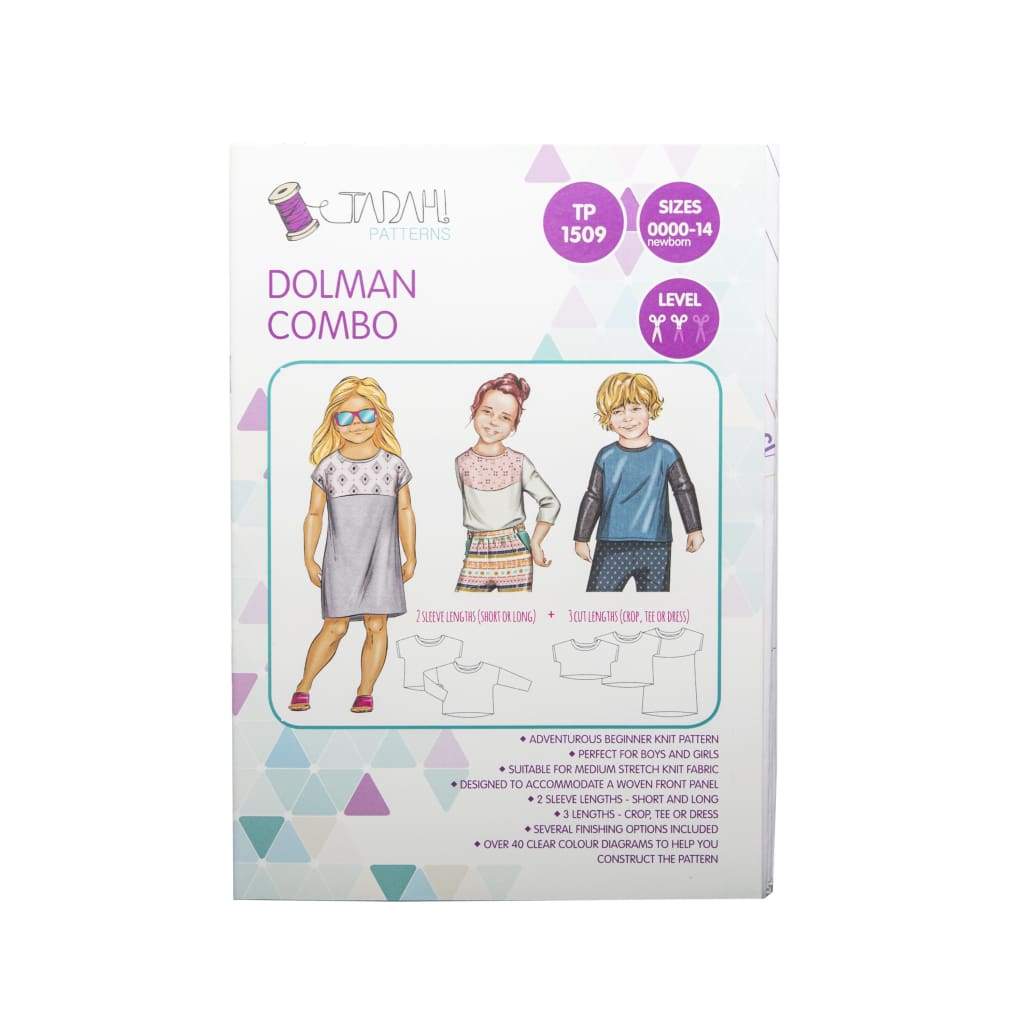Tadah! Patterns - Dolman Combo Sewing Pattern - All Products