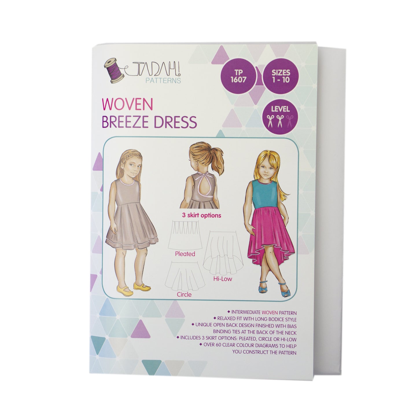 Tadah! Patterns - Breeze Woven Dress Sewing Pattern